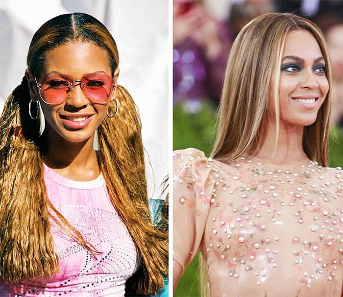 Beyonce Before And After