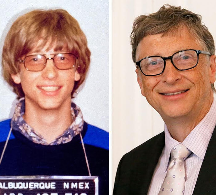 Bill Gates Before And After