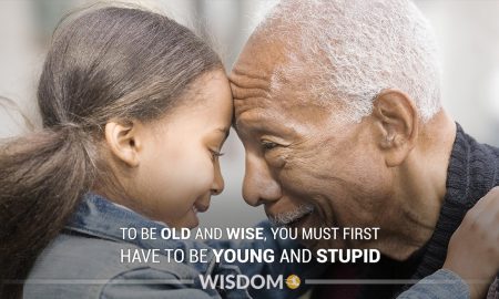 Old Wise Young Stupid