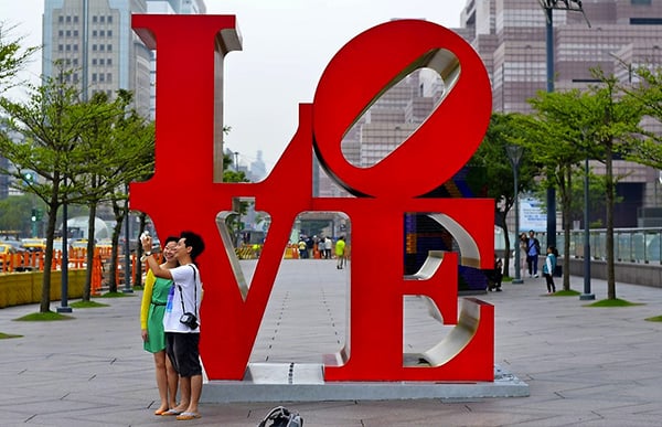 Couple In Love Taipei